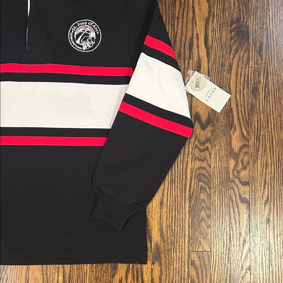 Vintage Y2K Deadstock Preppy Rugby Sweater - Picture 4 of 11